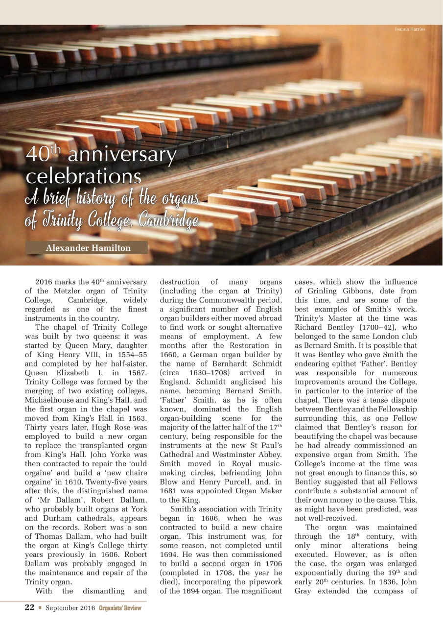 Organists' Review Preview Pages