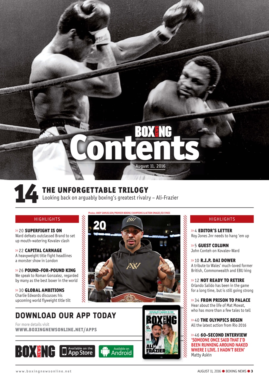 Boxing News Preview Pages