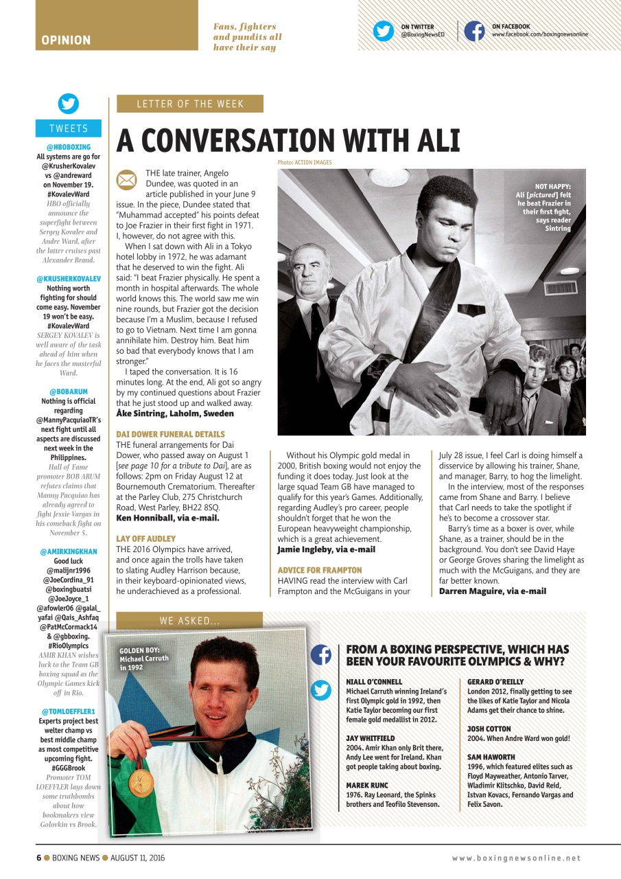Boxing News Preview Pages