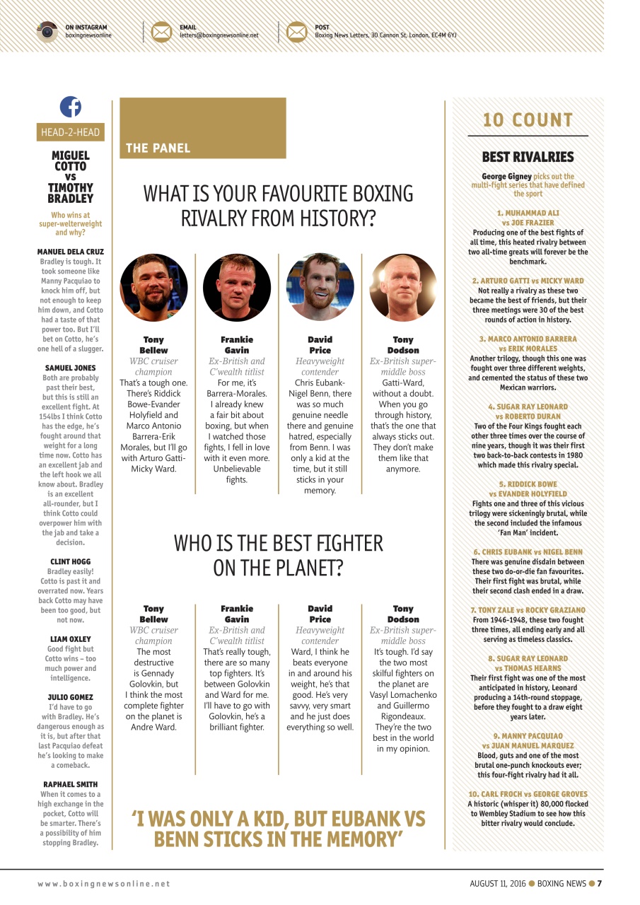 Boxing News Preview Pages