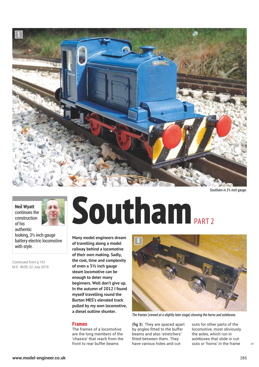 Model Engineer Preview Pages