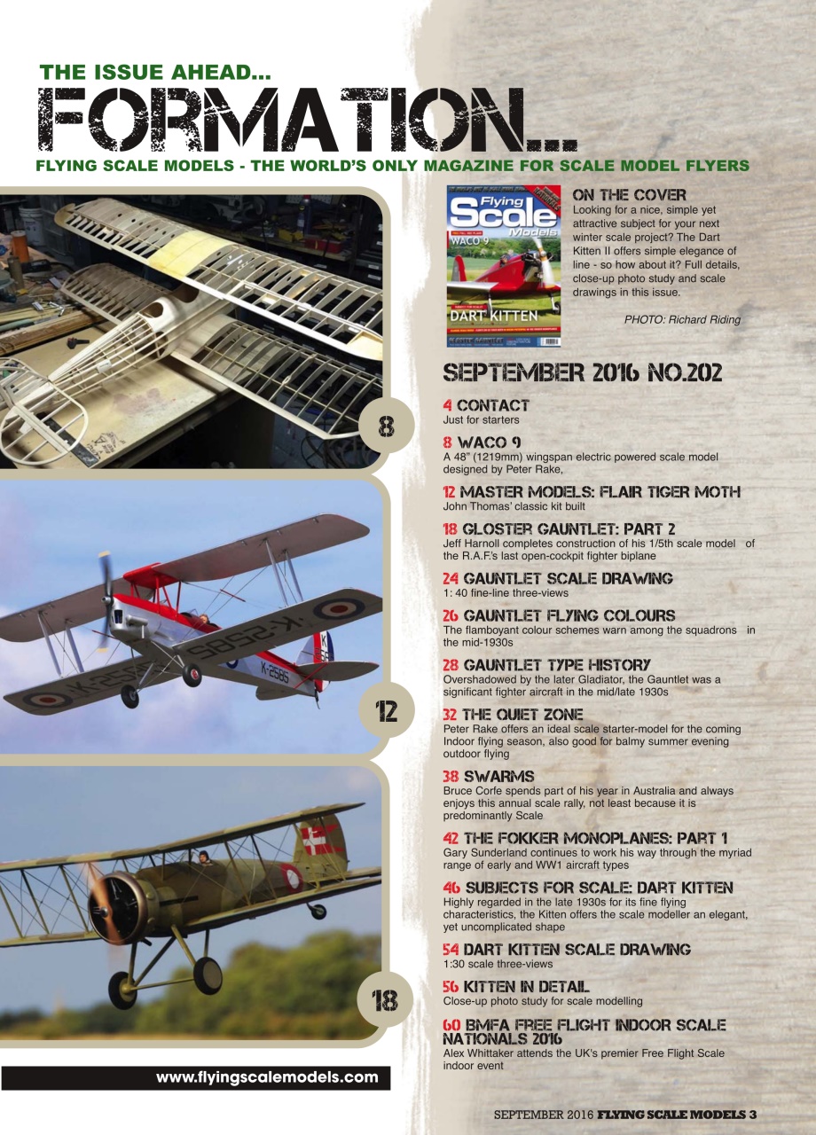 Radio Control Model Flyer Preview Pages