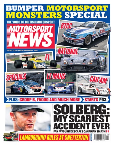 Motorsport News issue 10th August 2016