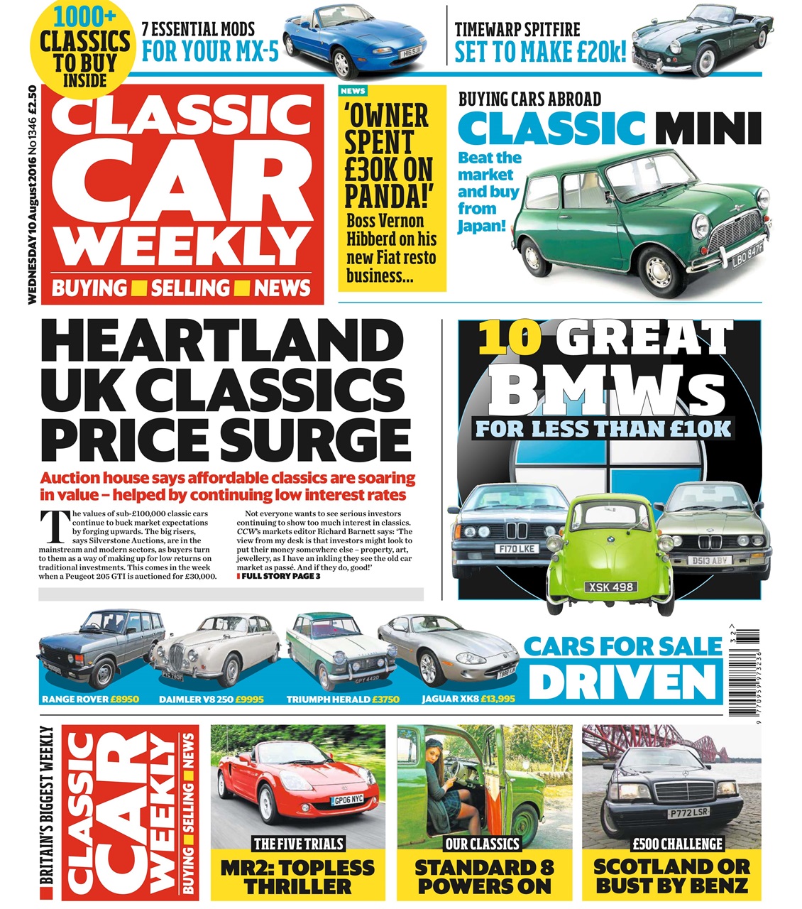 Classic Car Weekly Preview Pages