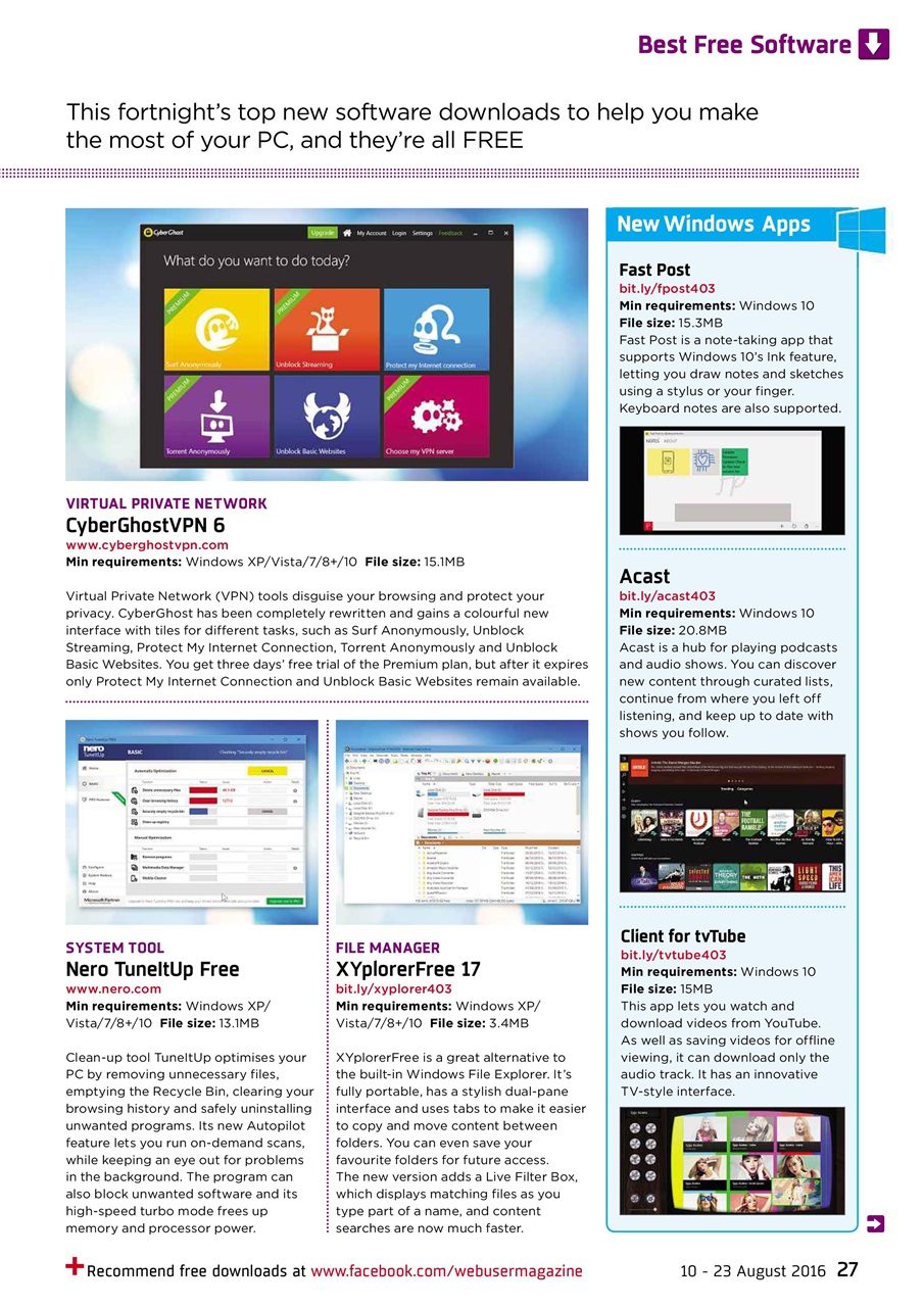 Webuser Preview Pages