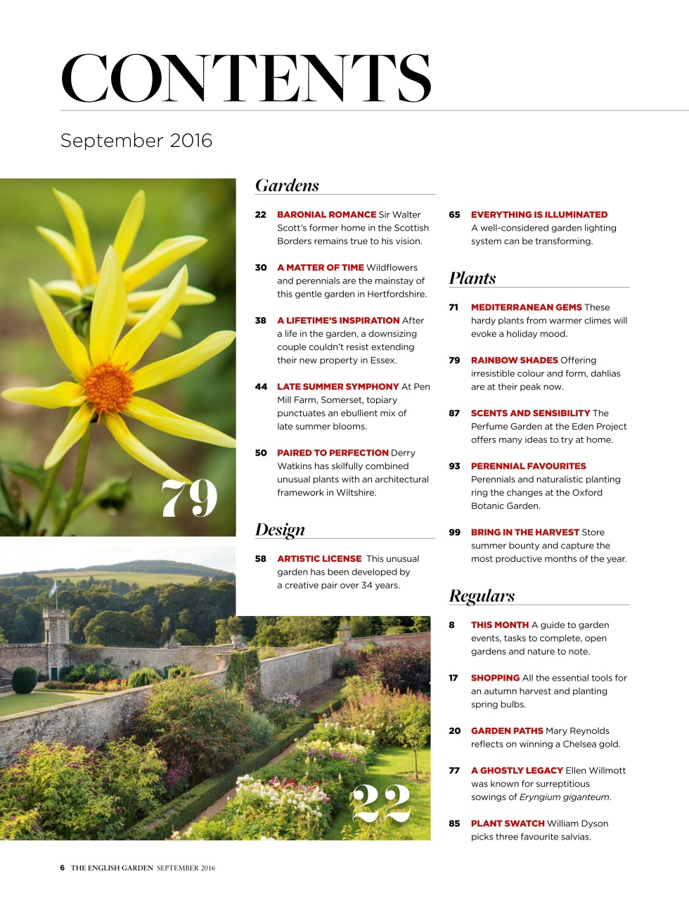 The English Garden Preview Pages