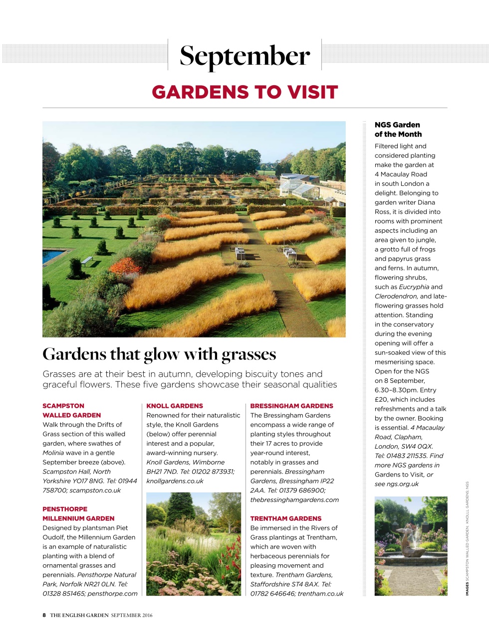 The English Garden Preview Pages