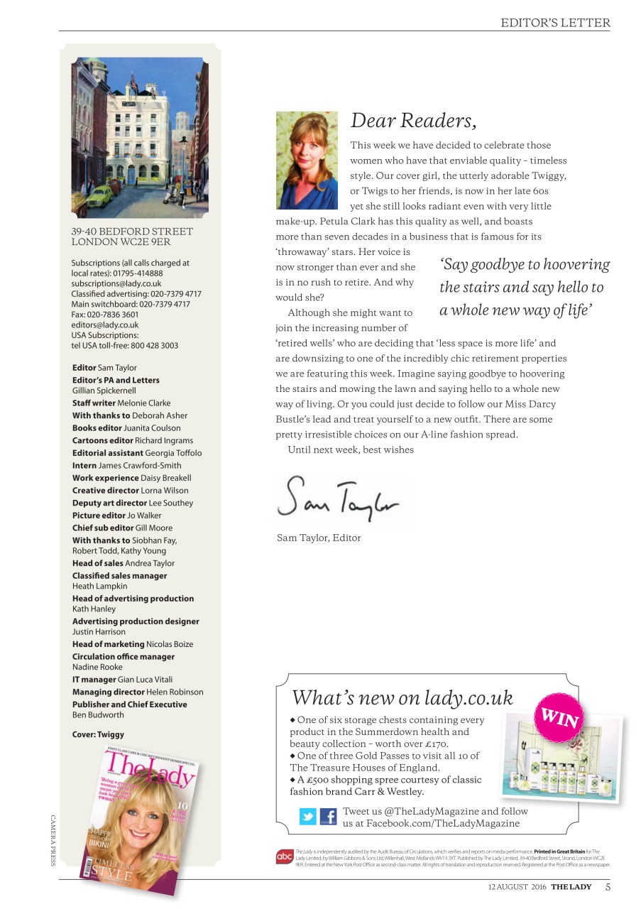 The Lady Preview Pages