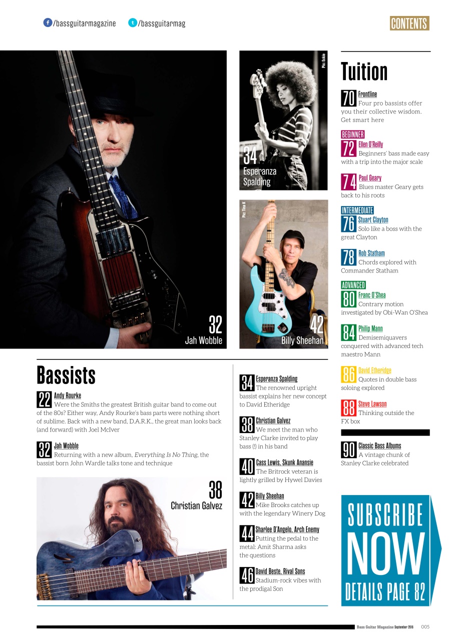 Bass Player UK Preview Pages