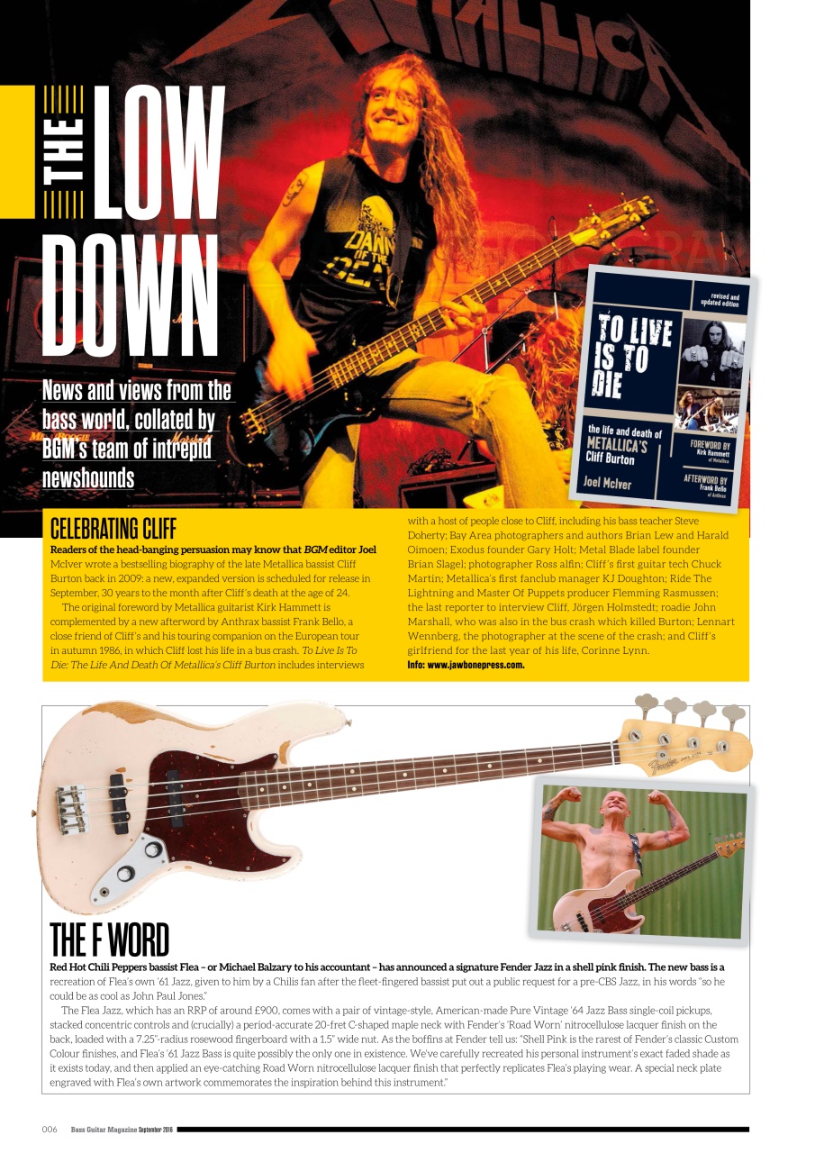 Bass Player UK Preview Pages