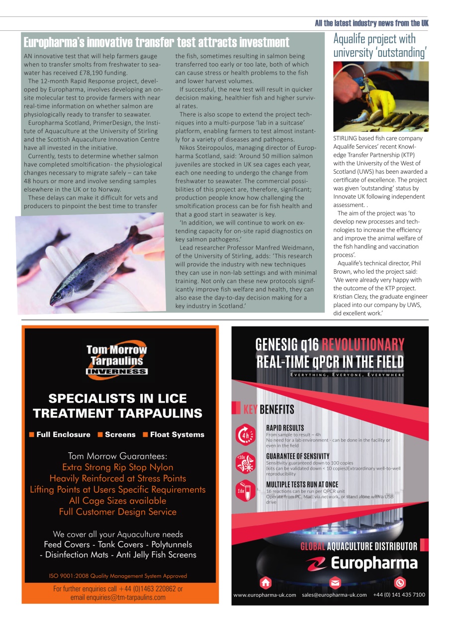 Fish Farmer Magazine Preview Pages