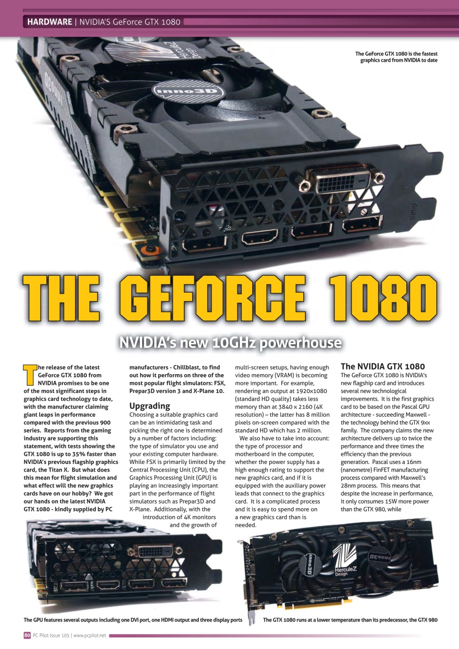 PC Pilot Preview Pages