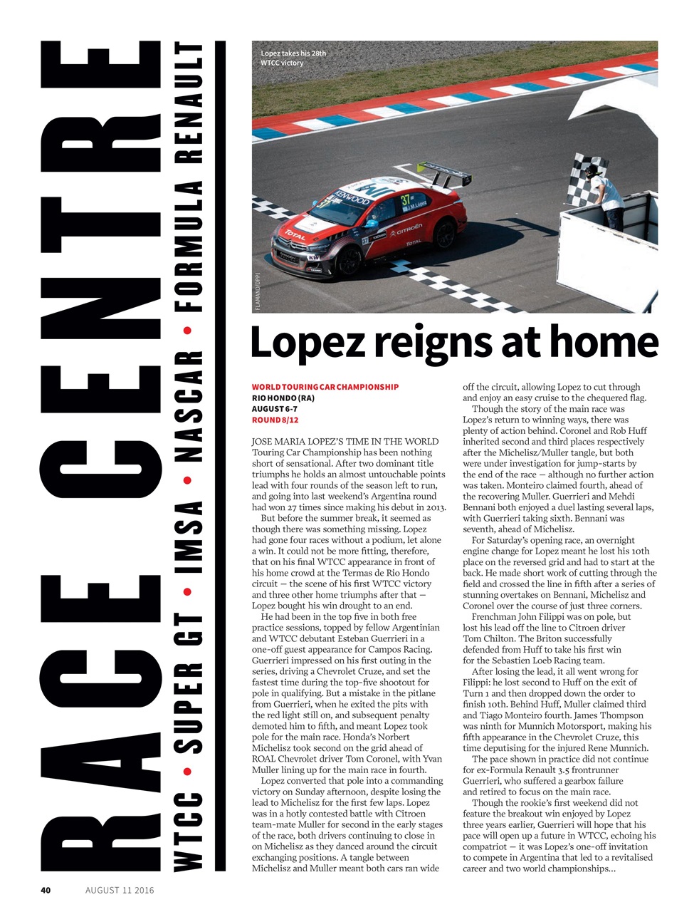 Autosport Preview Pages