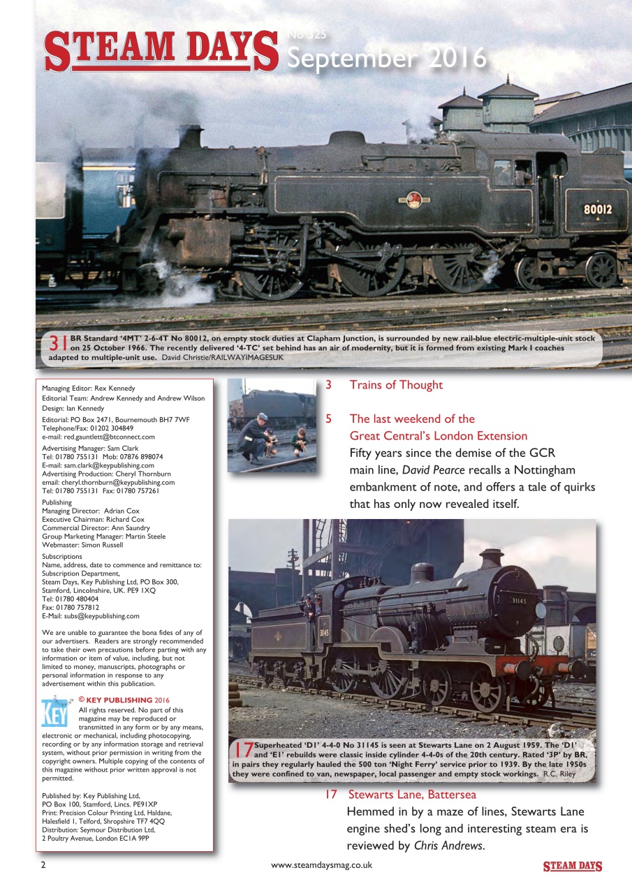 Steam Days Preview Pages