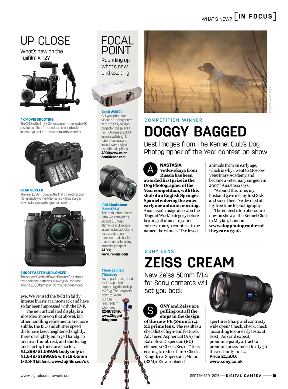 Digital Camera Magazine Preview Pages