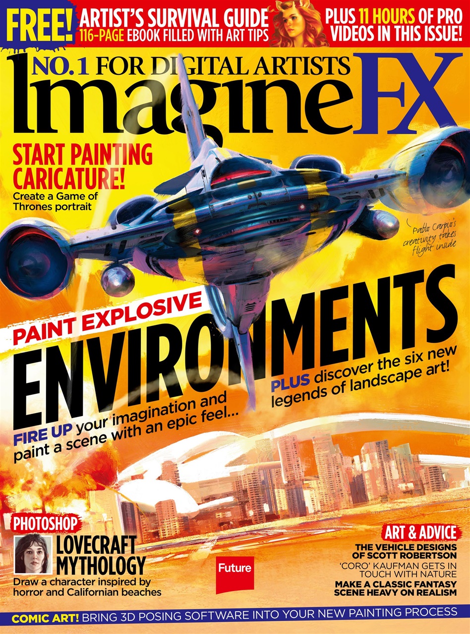 ImagineFX Preview Pages