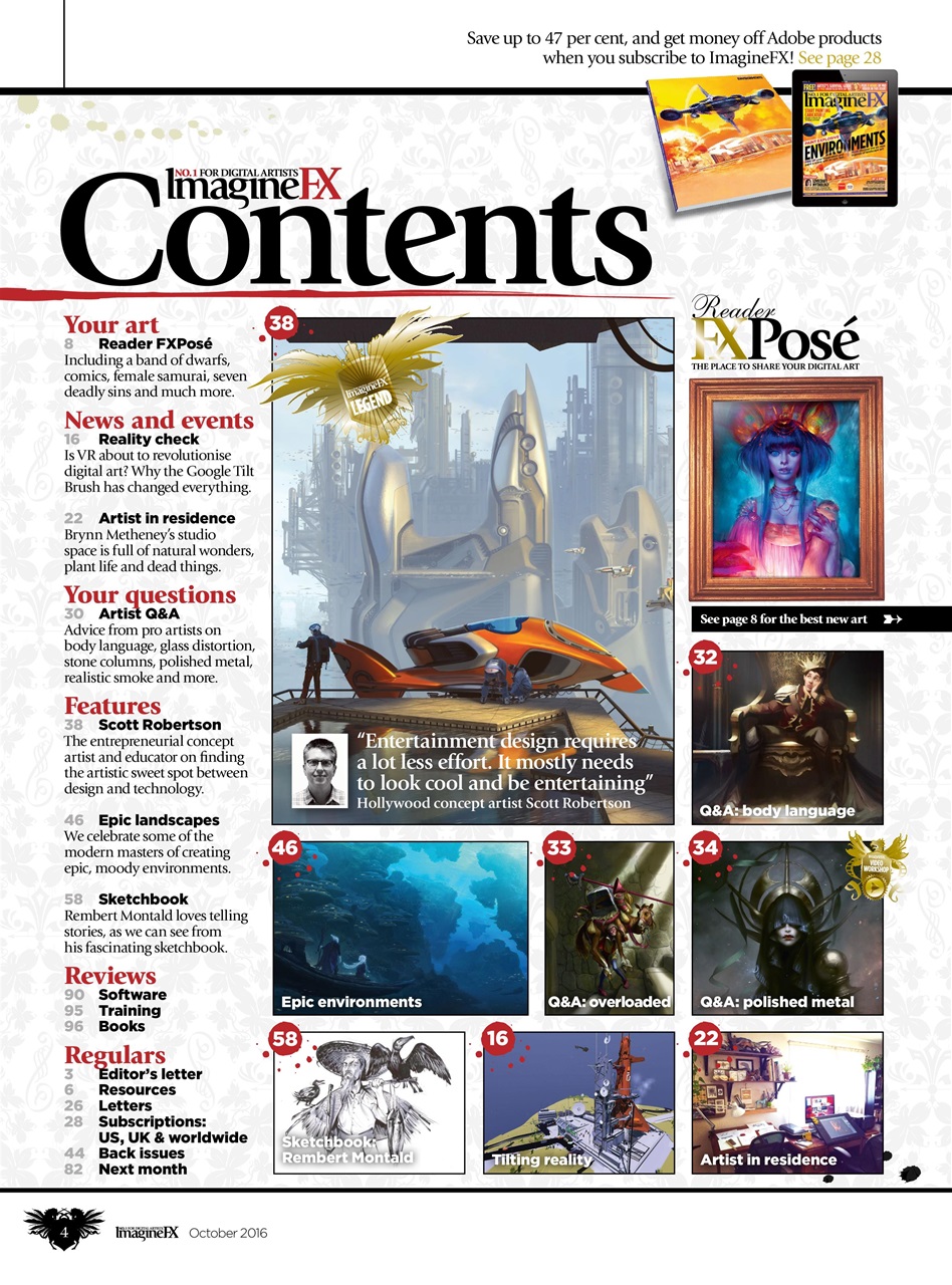 ImagineFX Preview Pages