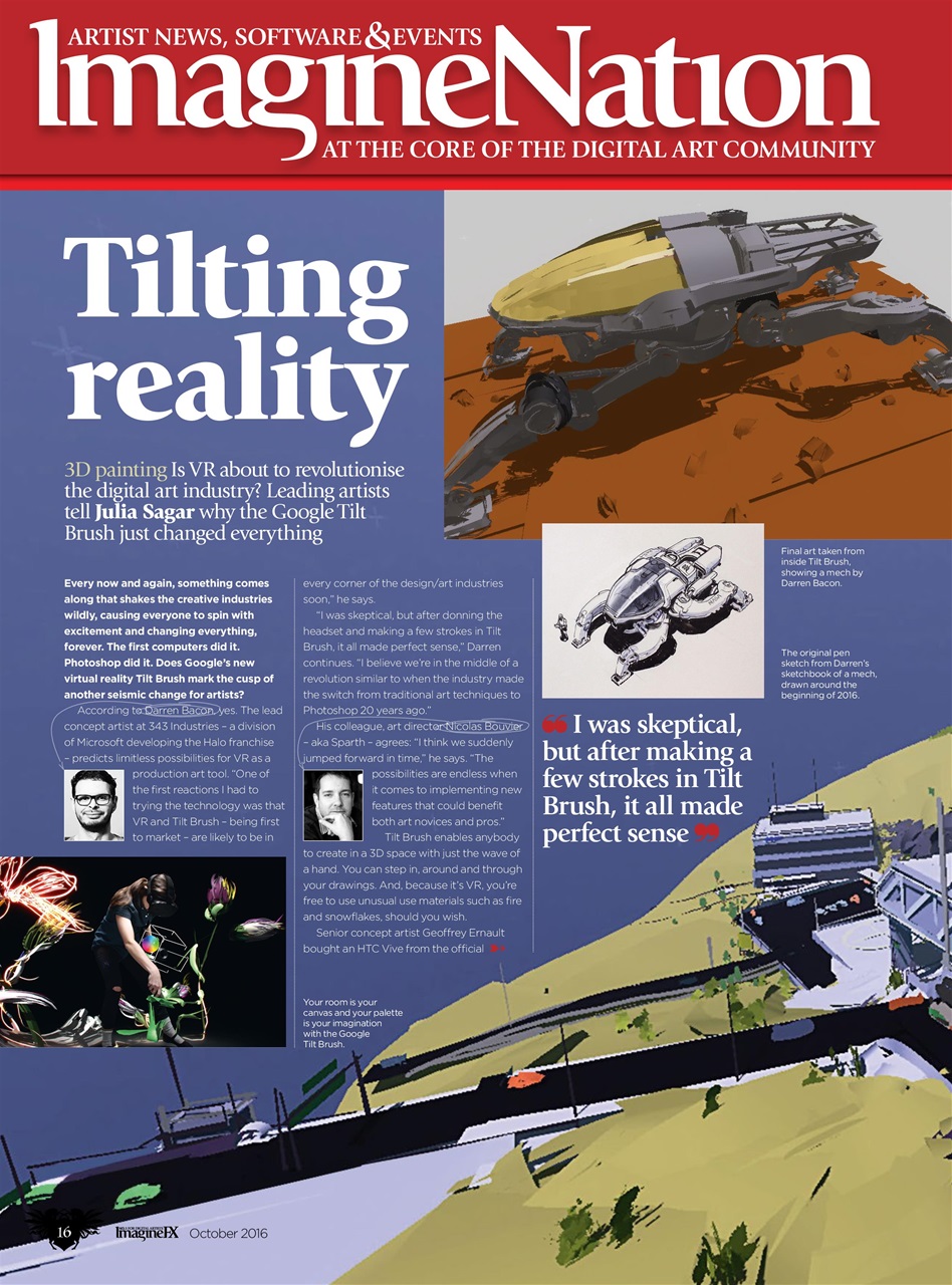 ImagineFX Preview Pages