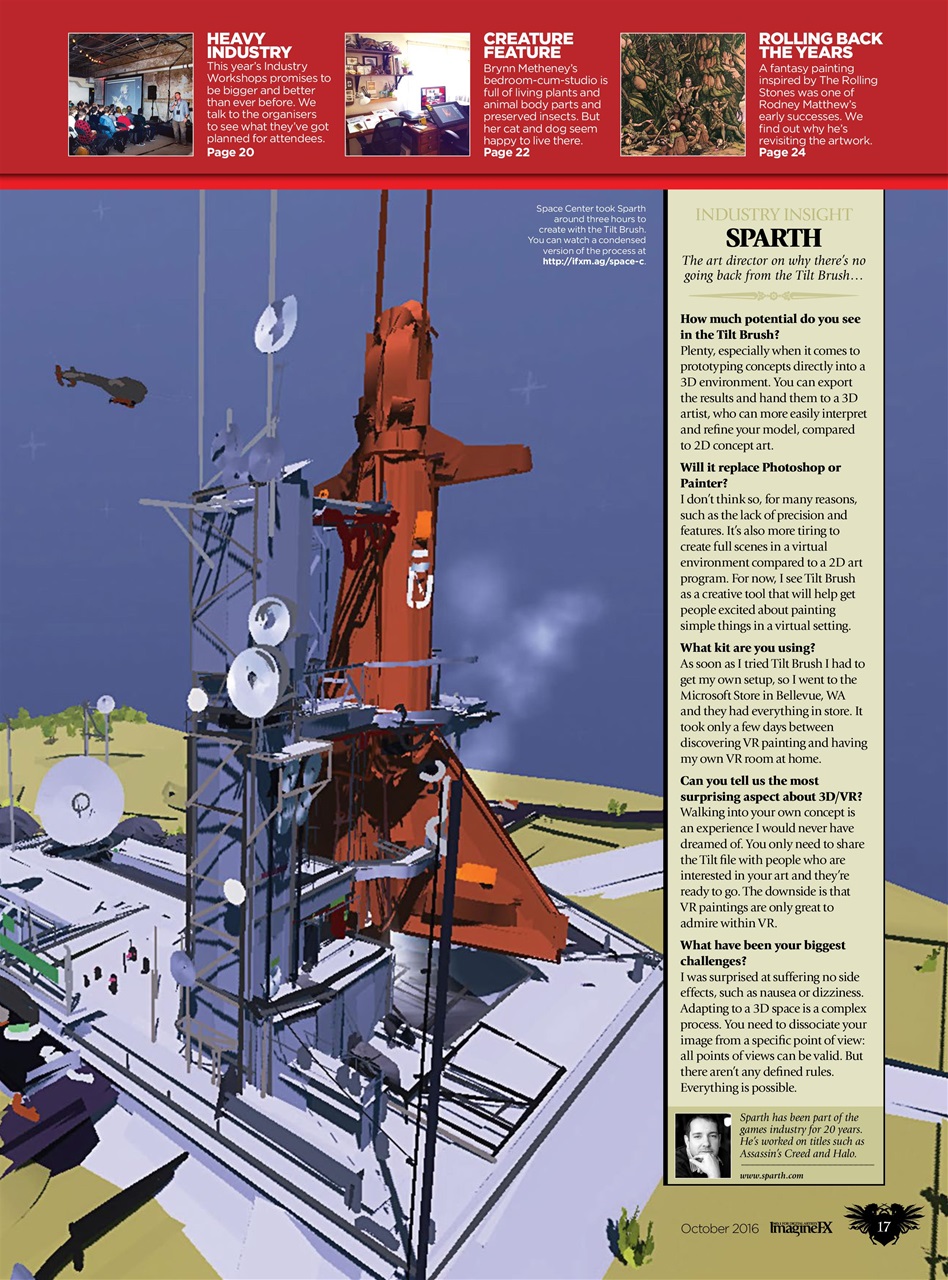 ImagineFX Preview Pages