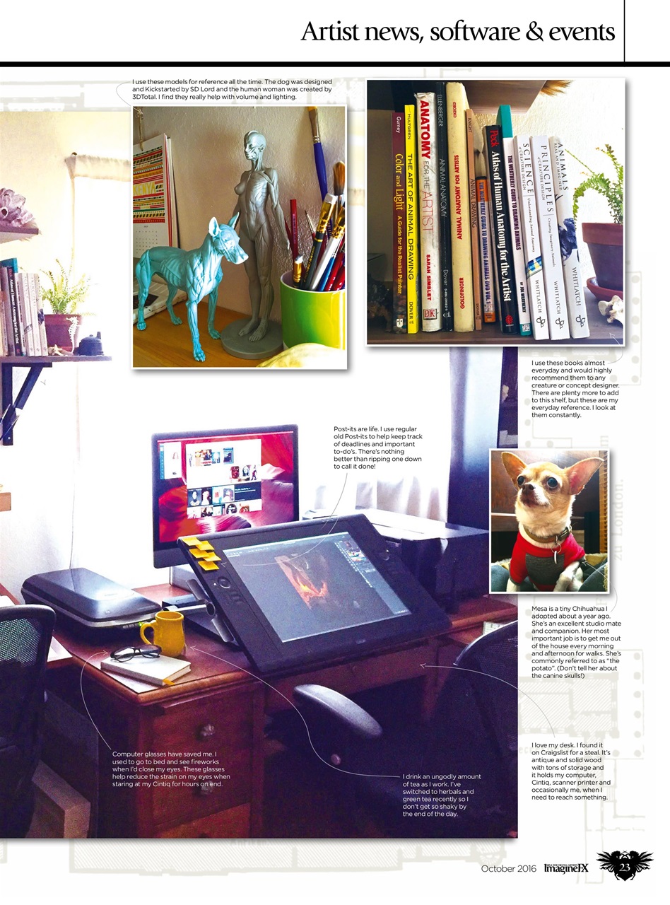 ImagineFX Preview Pages