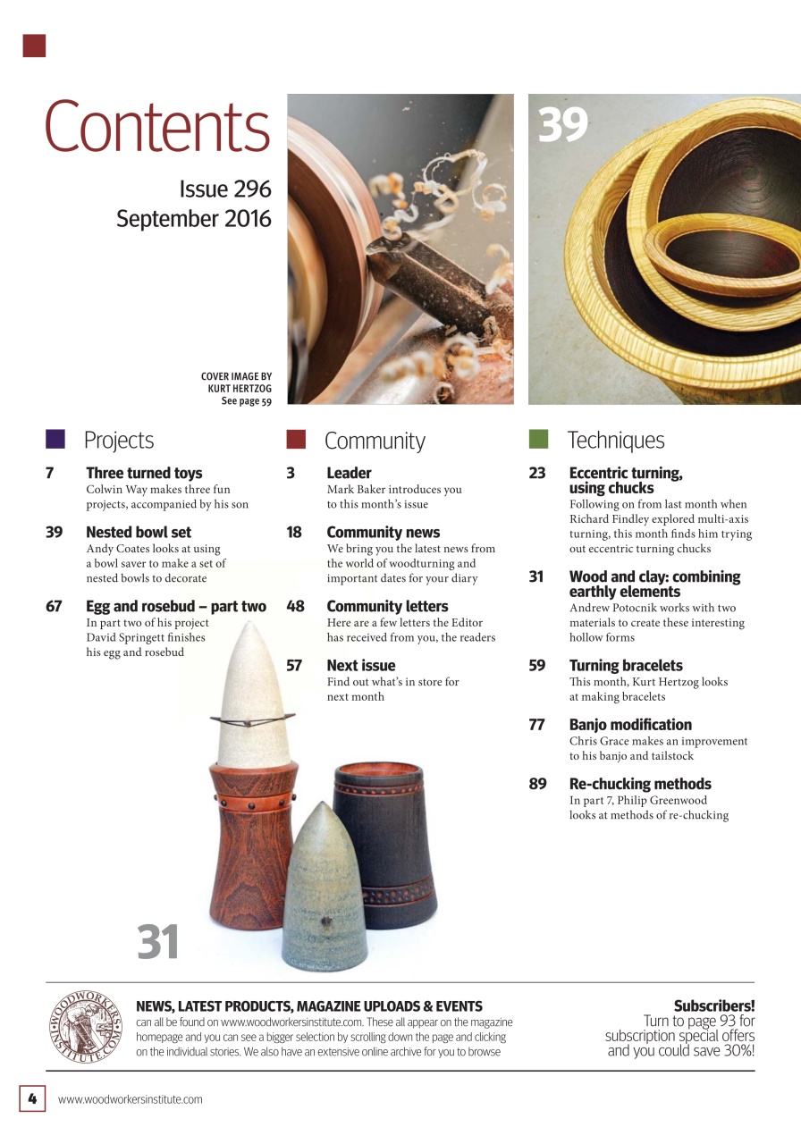 Woodturning Preview Pages