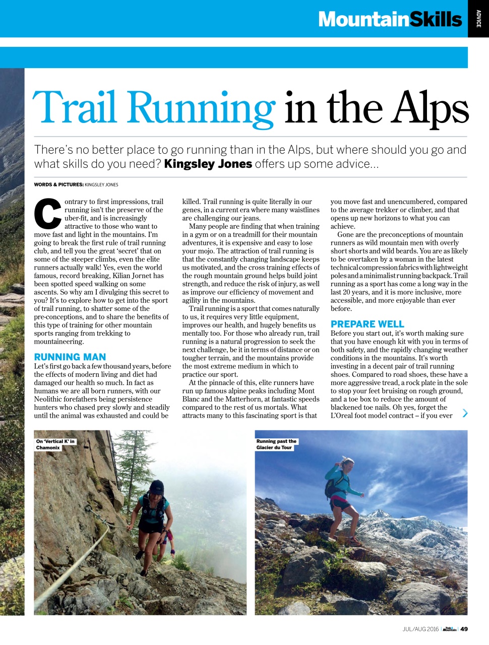 Trek & Mountain Magazine Preview Pages