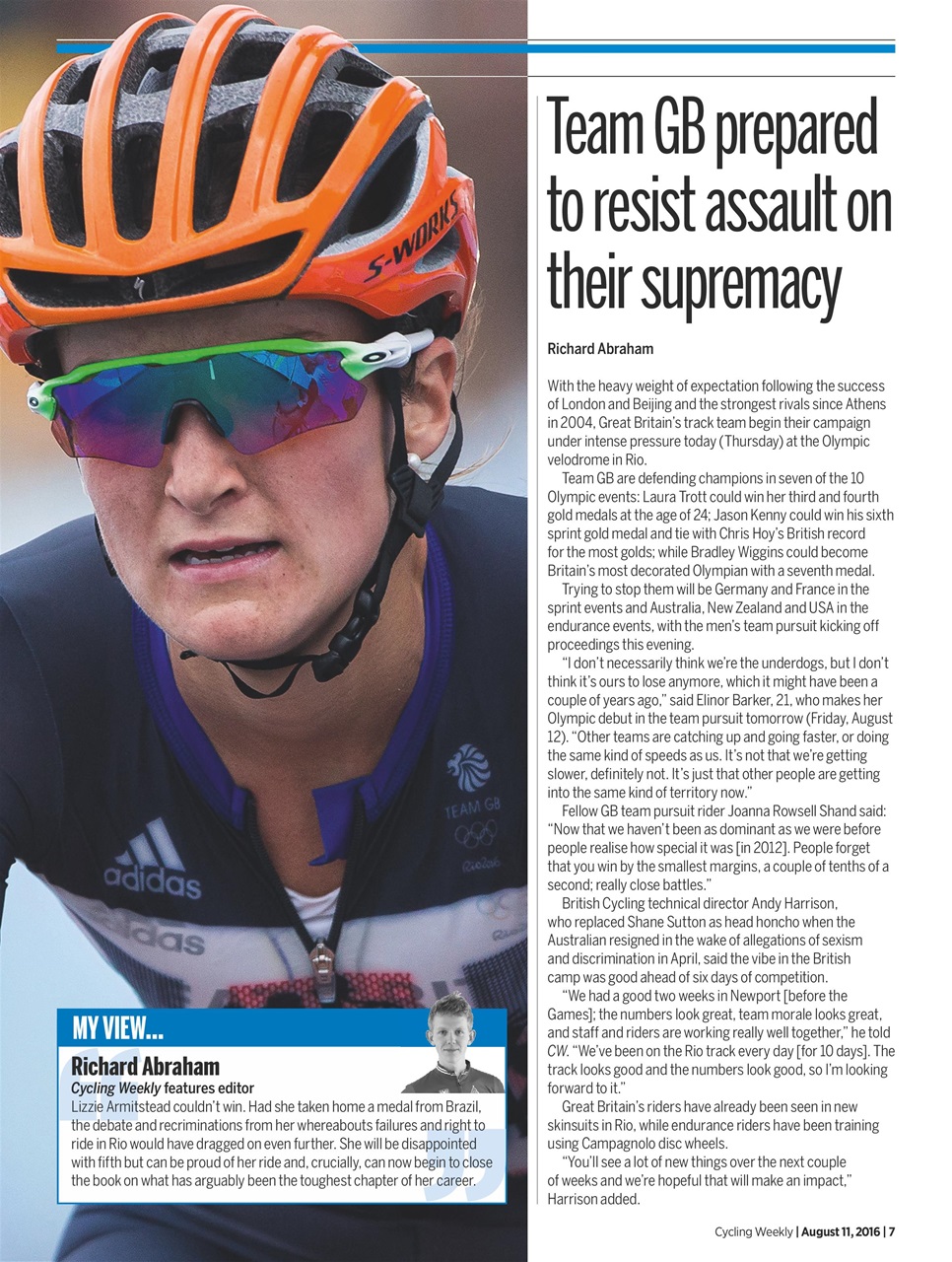 Cycling Weekly Preview Pages