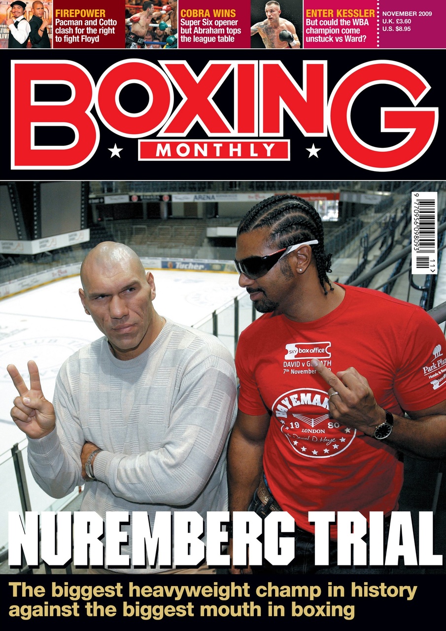 Boxing Monthly Preview Pages