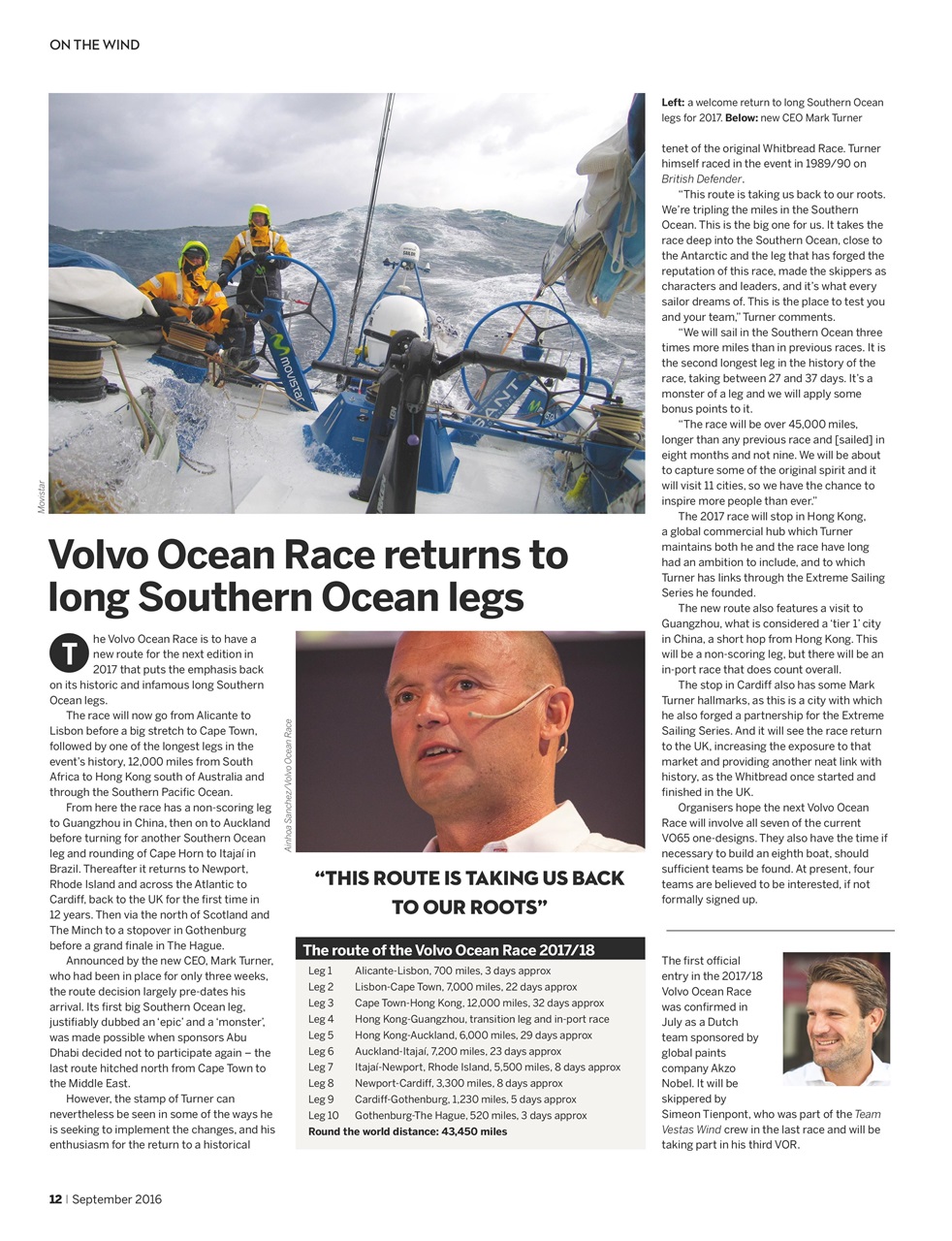 Yachting World Preview Pages