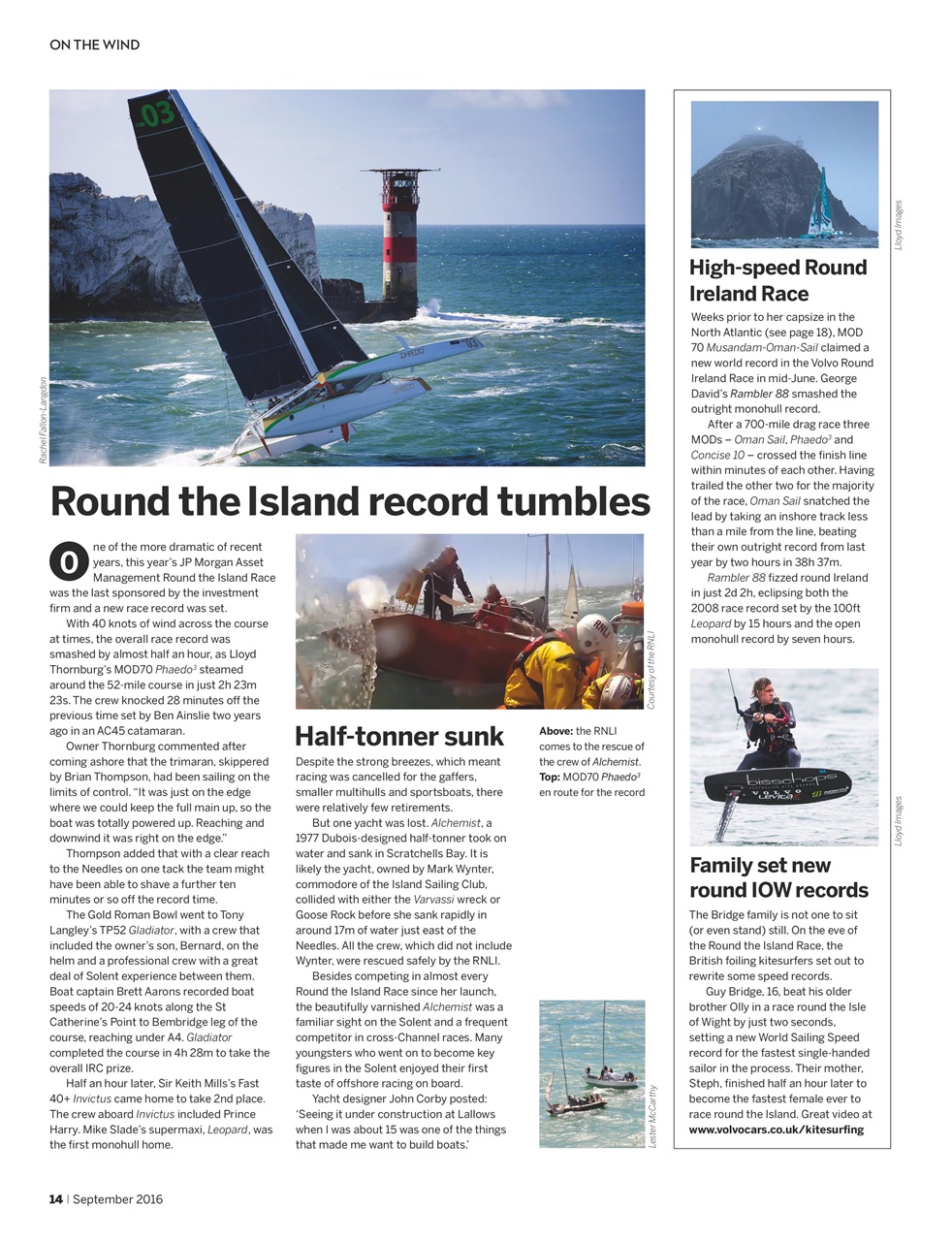 Yachting World Preview Pages