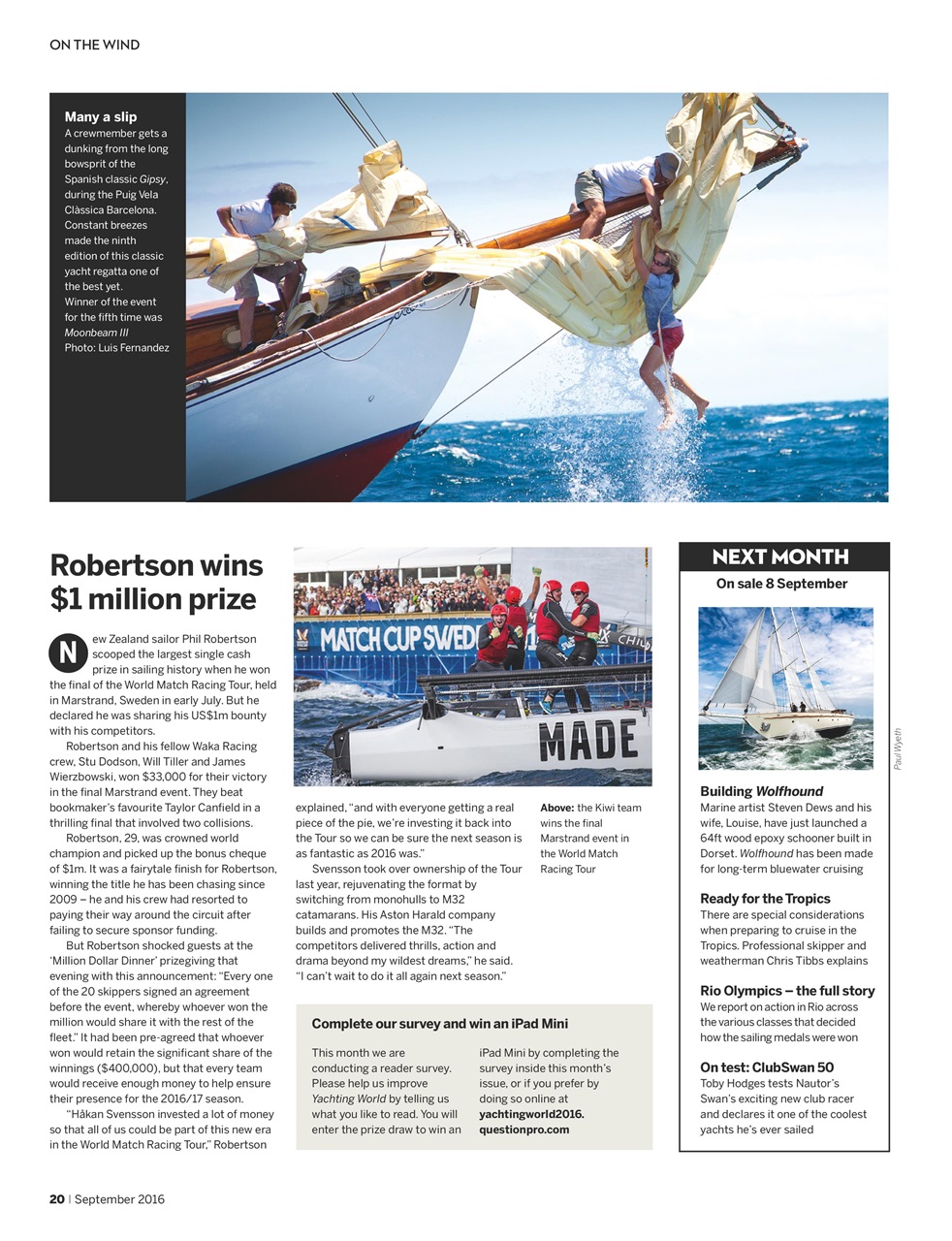 Yachting World Preview Pages