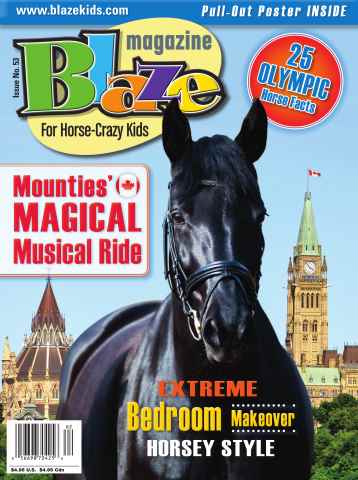 Blaze Magazine For Horse Crazy Kids issue Issue No 53 Aug 2016