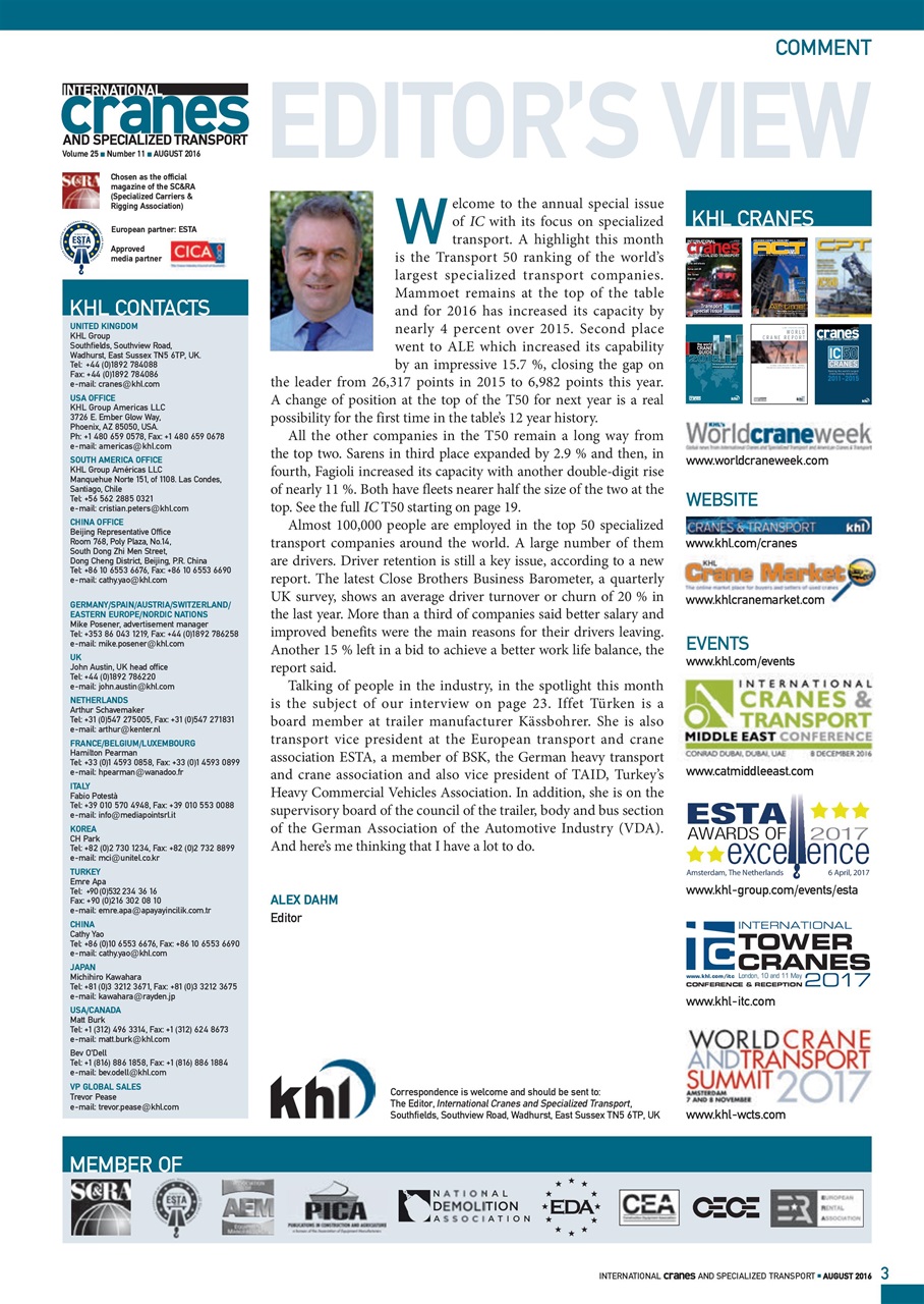 Int. Cranes and Specialized Transp Preview Pages