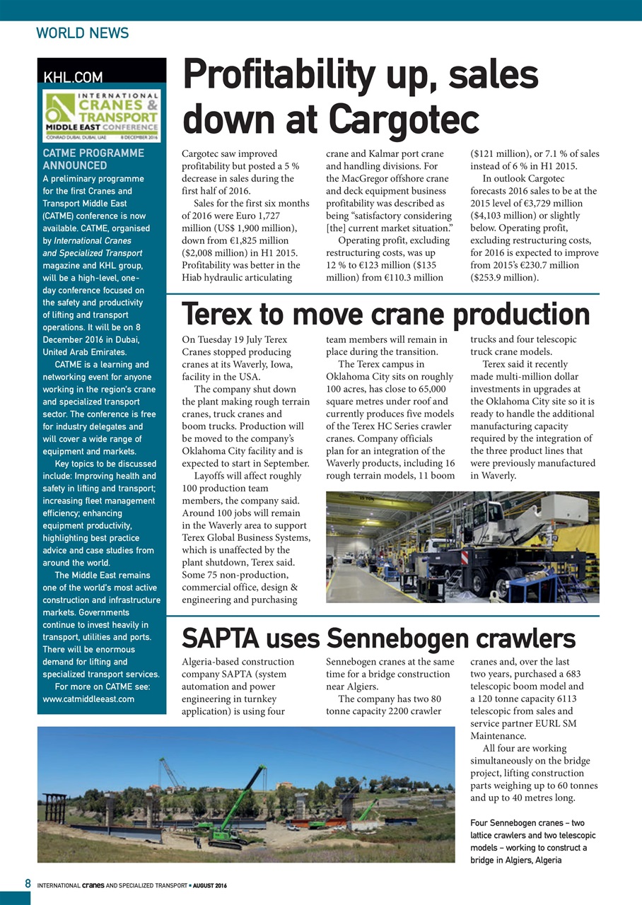 Int. Cranes and Specialized Transp Preview Pages