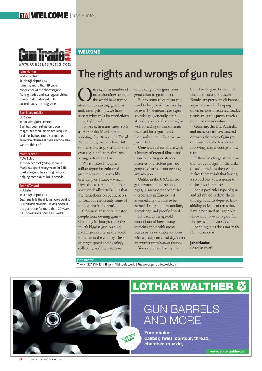Gun Trade World Preview Pages