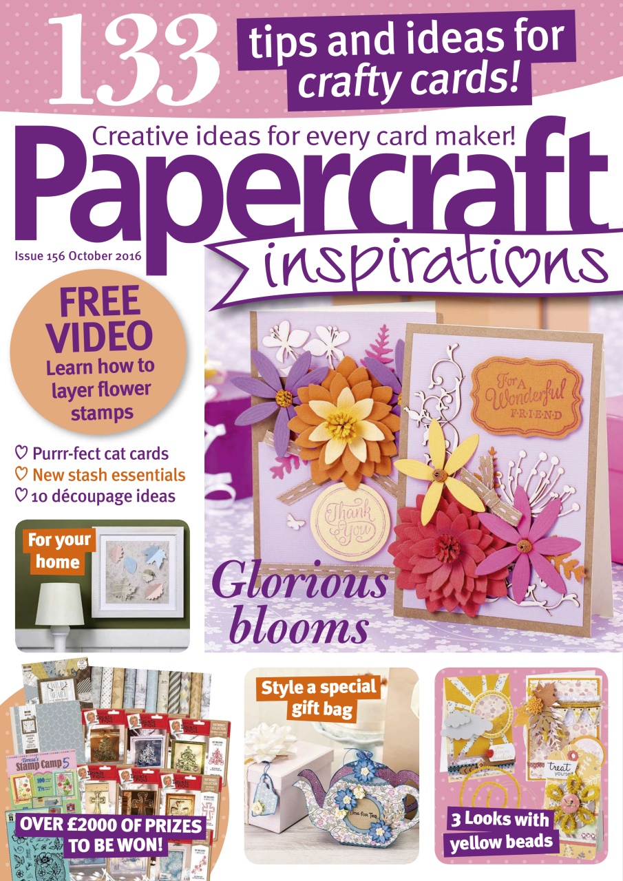 Papercraft Inspirations Preview Pages