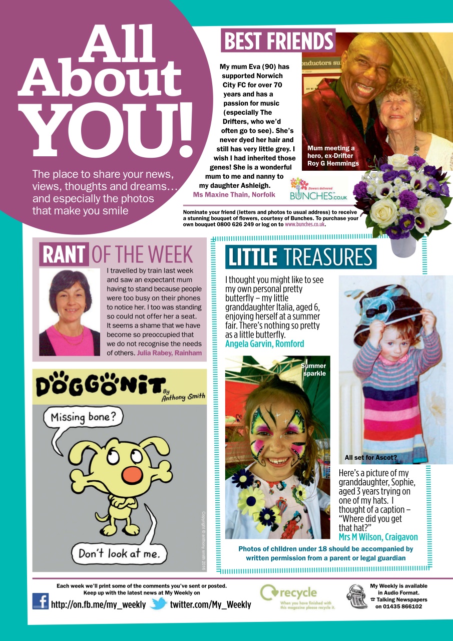 My Weekly Preview Pages