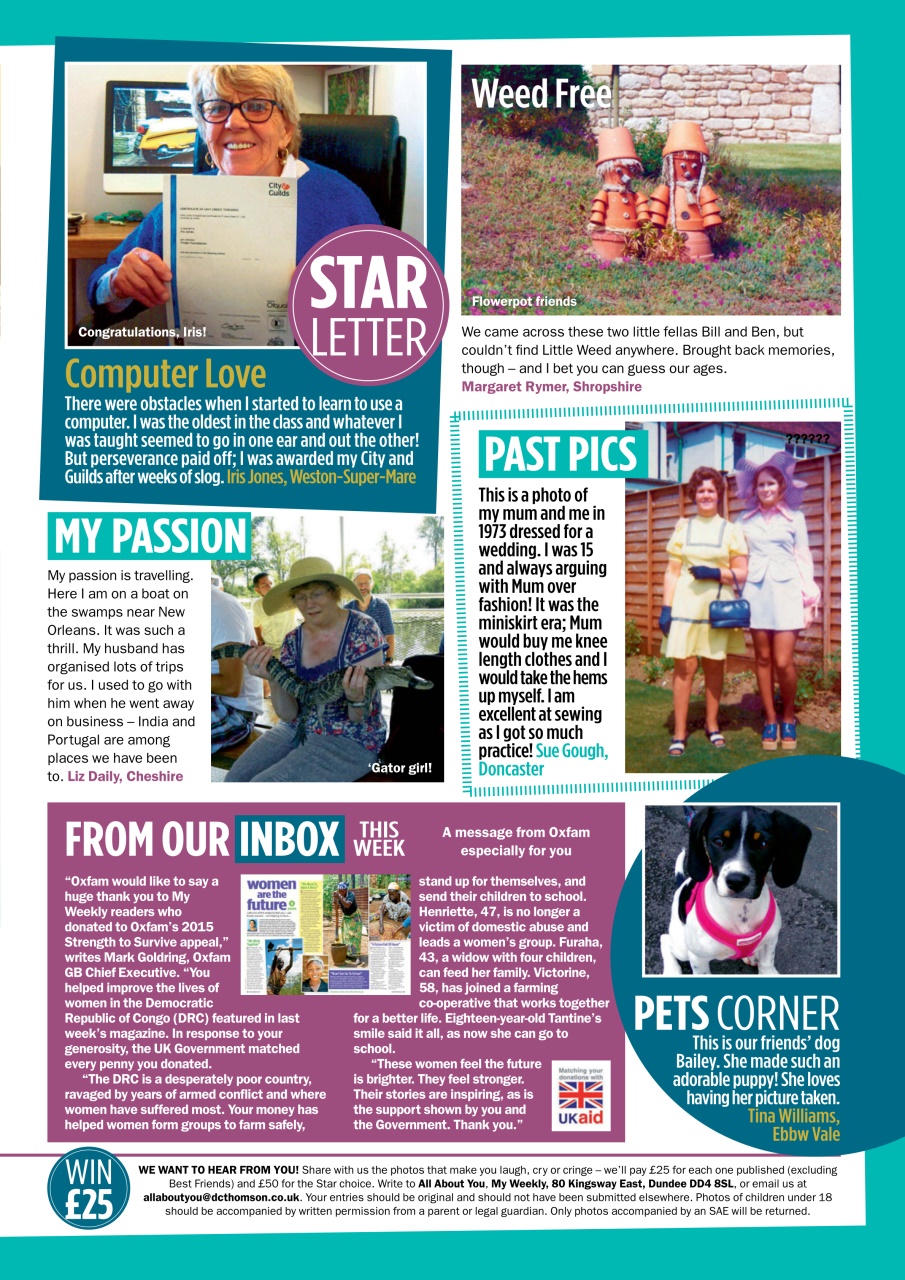 My Weekly Preview Pages