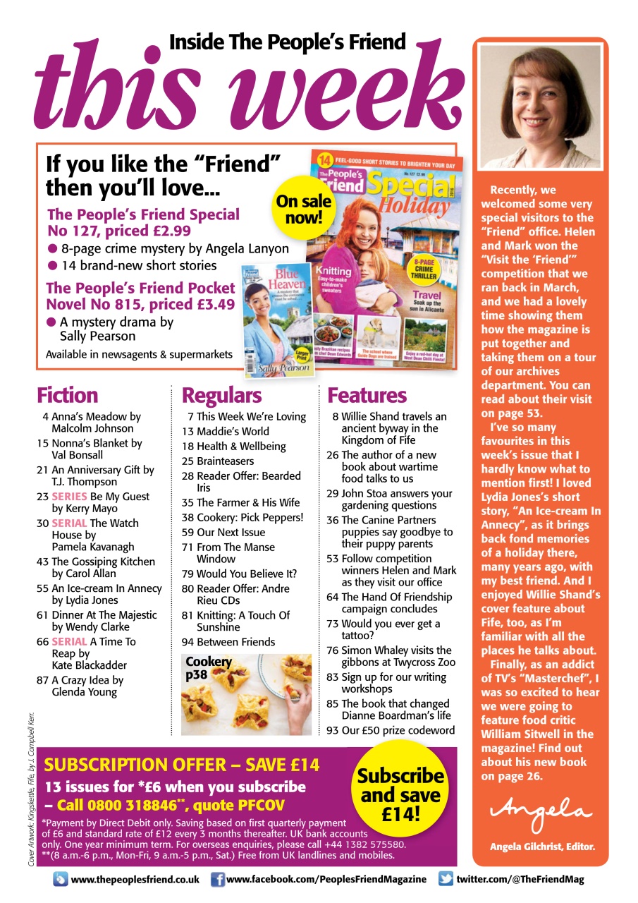 The People’s Friend Preview Pages