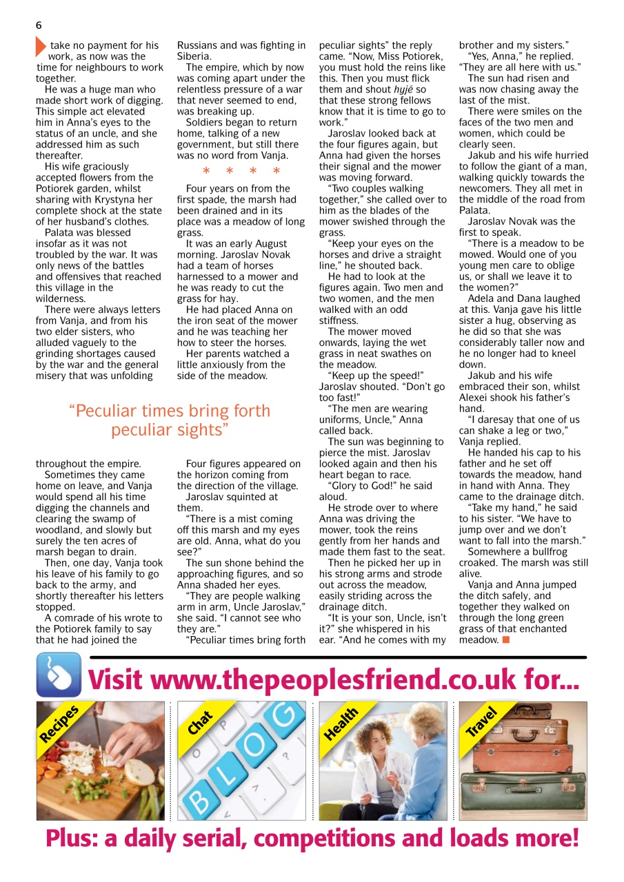 The People’s Friend Preview Pages