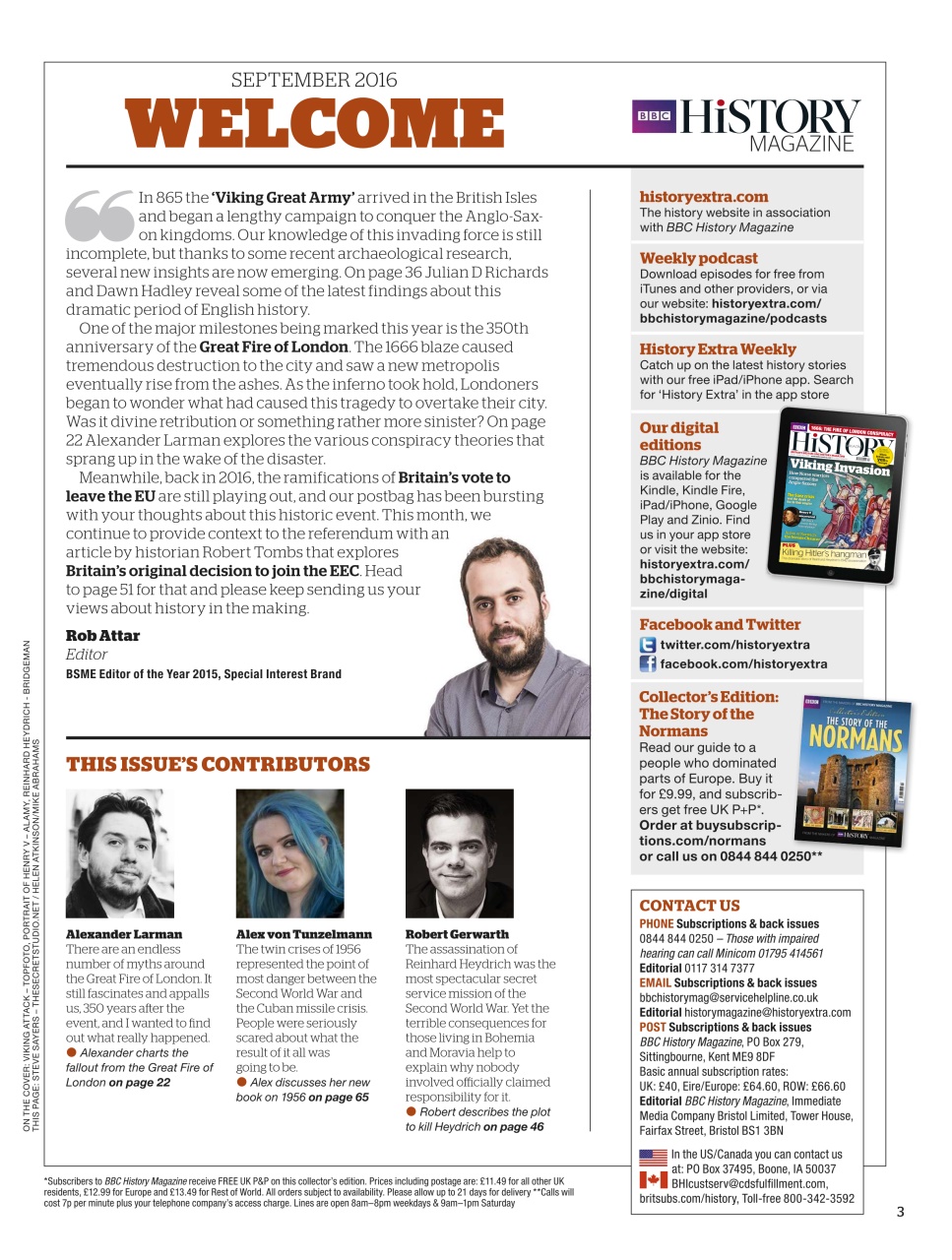 History Extra Magazine Preview Pages