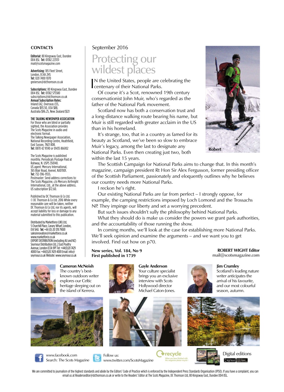 The Scots Magazine Preview Pages