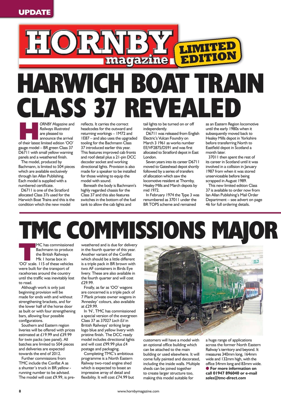 Hornby Magazine Preview Pages