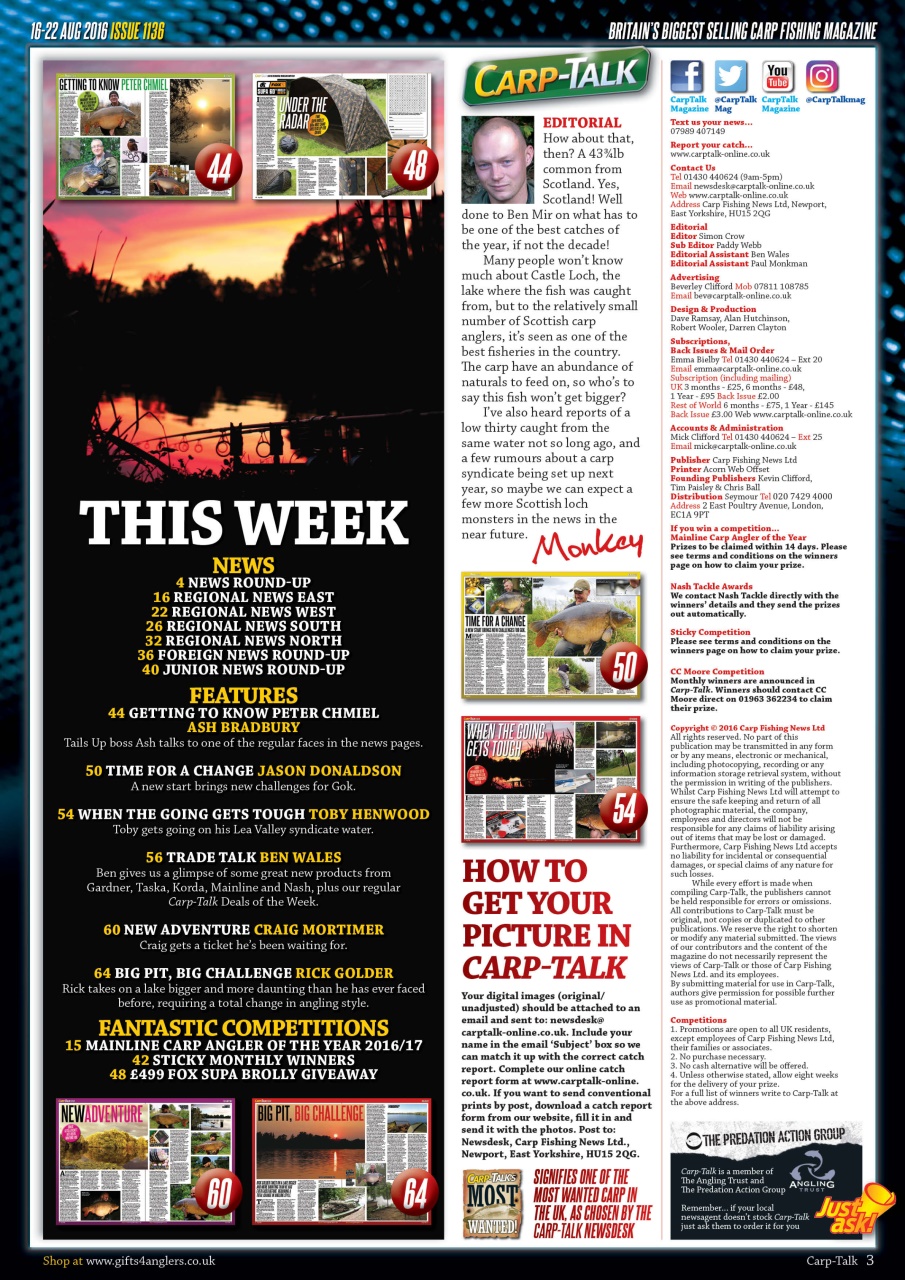 Carp-Talk Preview Pages