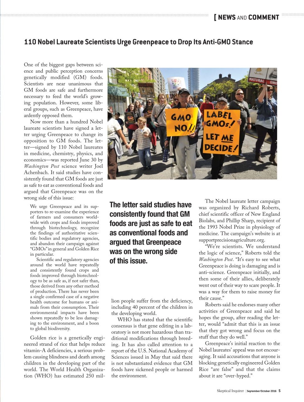 Skeptical Inquirer Preview Pages