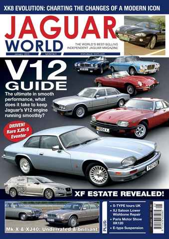 Jaguar World issue The big V12 guide January 2012