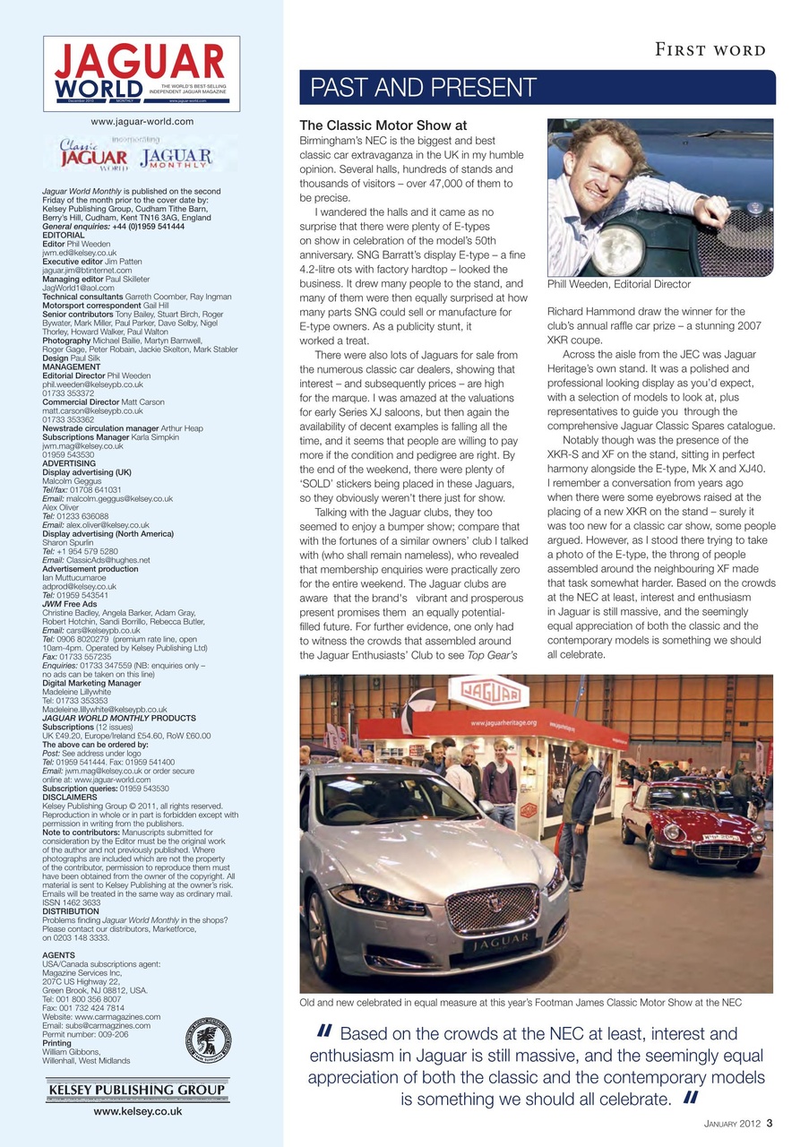 Jaguar World Preview Pages