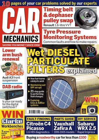 Car Mechanics issue September 2016