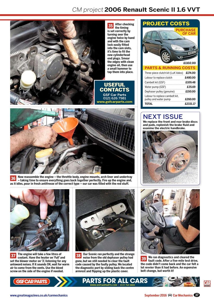 Car Mechanics Preview Pages