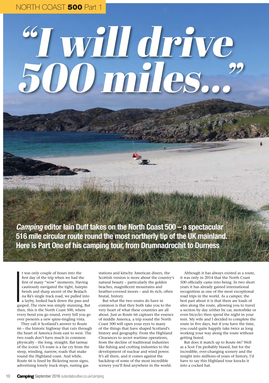 Camping Preview Pages